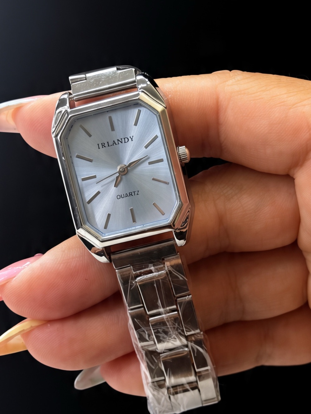 Silver Stainless Steel Quartz Women's Watch - Silver Dial